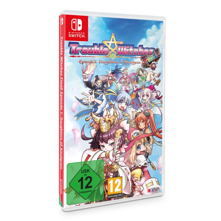 Trouble Witches Final: Episode 1 - Daughters of Amalgam (Limited Edition) (Switch) ryhmässä KODINELEKTRONIIKKA / Pelikonsolit & Tarvikkeet / Nintendo Switch / Pelit @ TP E-commerce Nordic AB (D36920)