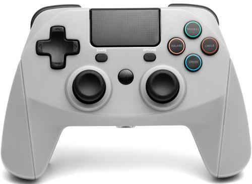 Snakebyte PS4 Gamepad 4 S Wireless (harmaa) ryhmässä KODINELEKTRONIIKKA / Pelikonsolit & Tarvikkeet / Sony PlayStation 4 / Tarvikkeet @ TP E-commerce Nordic AB (D36968)