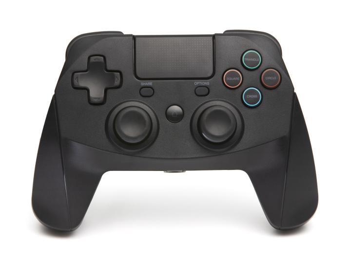 Snakebyte PS4 Gamepad 4 S Wireless (musta) ryhmässä KODINELEKTRONIIKKA / Pelikonsolit & Tarvikkeet / Sony PlayStation 4 / Tarvikkeet @ TP E-commerce Nordic AB (D36969)