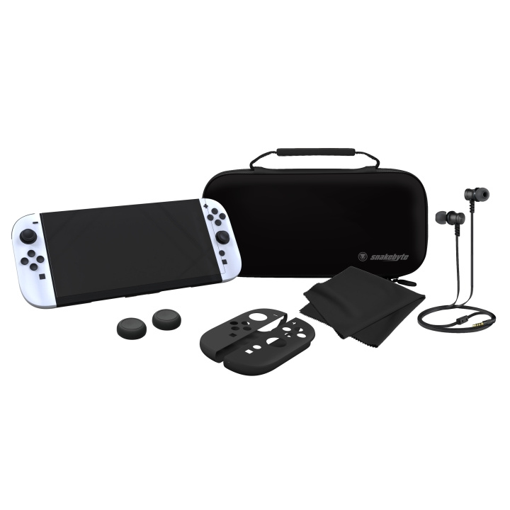 Snakebyte Aloituspaketti - Musta ryhmässä KODINELEKTRONIIKKA / Pelikonsolit & Tarvikkeet / Nintendo Switch 2 / Tarvikkeet @ TP E-commerce Nordic AB (D36979)