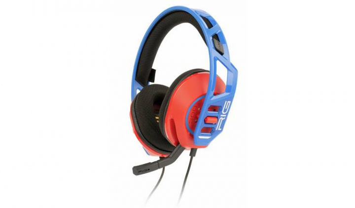 NACON RIG HEADPHONES 300 PRO HN RED BULE - SWITCH 2 ryhmässä TIETOKOONET & TARVIKKEET / GAMING / Kuulokkeet @ TP E-commerce Nordic AB (D36991)