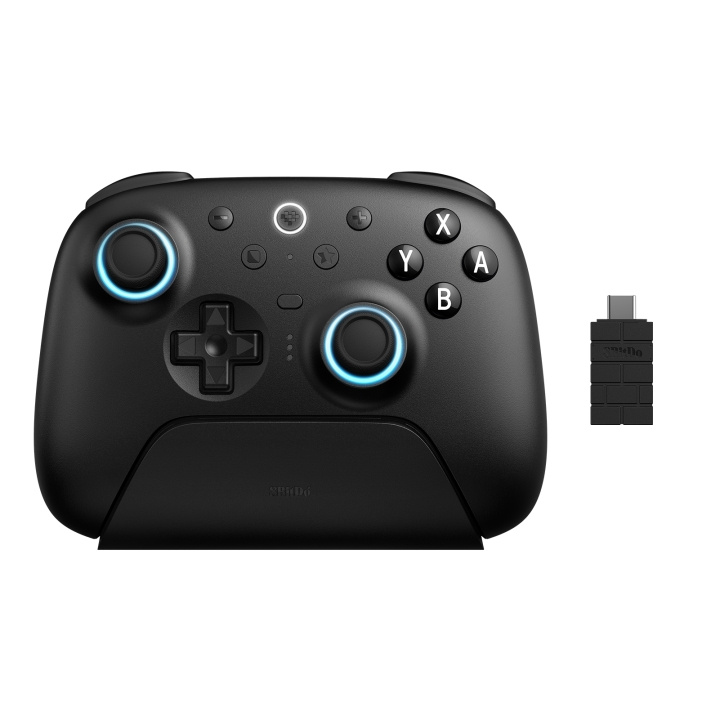 8Bitdo Ultimate 2 Wireless BT - Musta ryhmässä KODINELEKTRONIIKKA / Pelikonsolit & Tarvikkeet @ TP E-commerce Nordic AB (D37044)