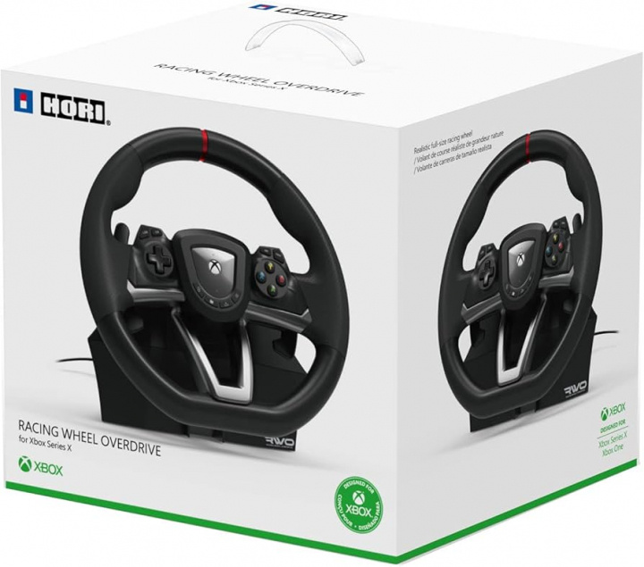 Hori Xbox Wireless Racing Wheel Overdrive ryhmässä KODINELEKTRONIIKKA / Pelikonsolit & Tarvikkeet / Xbox Series X @ TP E-commerce Nordic AB (D37049)