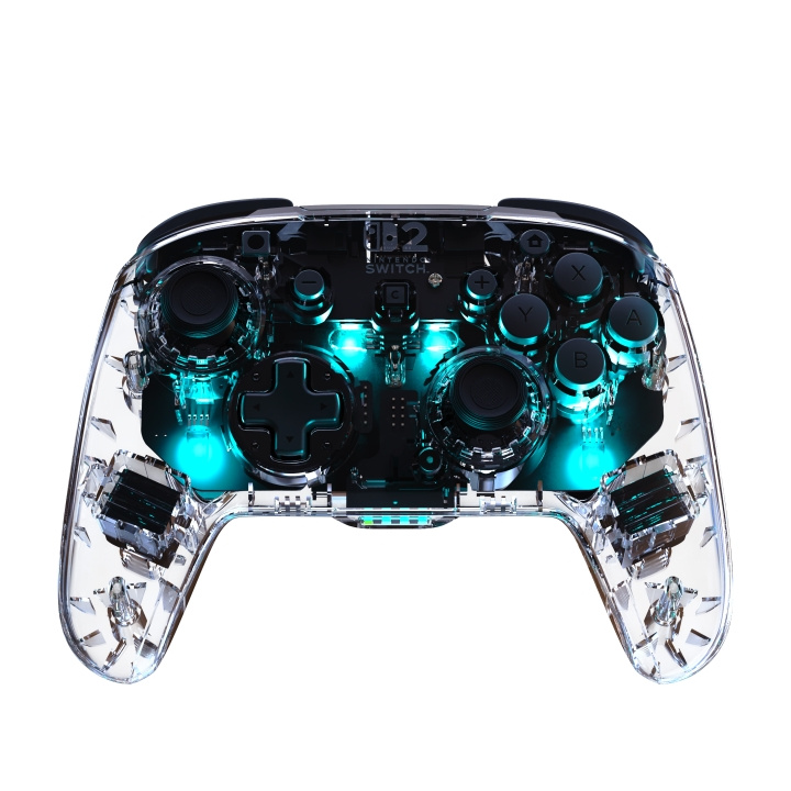 Turtle Beach Afterglow Clear - Langaton ryhmässä KODINELEKTRONIIKKA / Pelikonsolit & Tarvikkeet / Nintendo Switch 2 / Tarvikkeet @ TP E-commerce Nordic AB (D37102)