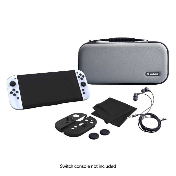 Snakebyte Aloituspaketti - Harmaa ryhmässä KODINELEKTRONIIKKA / Pelikonsolit & Tarvikkeet / Nintendo Switch 2 / Tarvikkeet @ TP E-commerce Nordic AB (D37126)