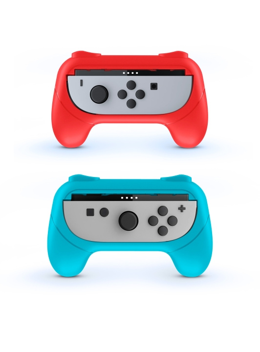 NACON Joy-Con Grip Duo Pack Nintendo Switch II:lle ryhmässä KODINELEKTRONIIKKA / Pelikonsolit & Tarvikkeet / Nintendo Switch 2 / Tarvikkeet @ TP E-commerce Nordic AB (D37130)