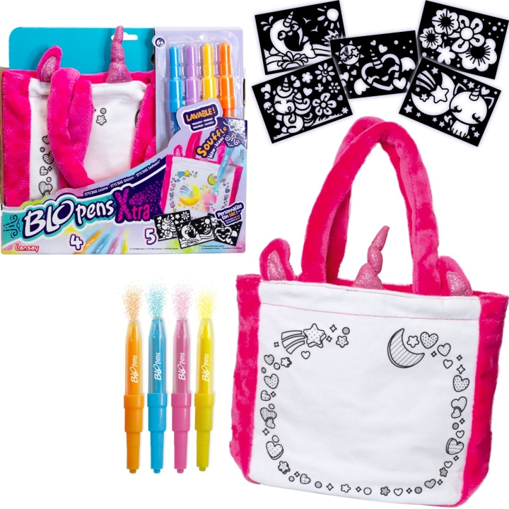 Blo Pens BLOpens – Xtra Unicorn Styl'Bag (40355) ryhmässä LELUT, TUOTTEET LAPSILLE JA VAUVOILLE / Leikkikalut, Askartelu &Pelit / Käsityöt @ TP E-commerce Nordic AB (D37293)