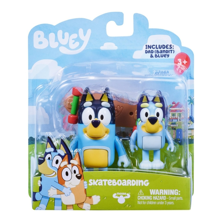 Bluey S3-hahmopakkaus (2 kpl) – Rullalautailu ryhmässä LELUT, TUOTTEET LAPSILLE JA VAUVOILLE / Leikkikalut, Askartelu &Pelit / Figuurit, miniatyyrit ja tarvikkeet @ TP E-commerce Nordic AB (D37335)