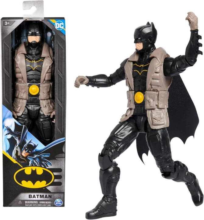 BATMAN 30 cm:n hahmo –BATMAN, liivi ryhmässä LELUT, TUOTTEET LAPSILLE JA VAUVOILLE / Leikkikalut, Askartelu &Pelit / Figuurit, miniatyyrit ja tarvikkeet @ TP E-commerce Nordic AB (D37393)