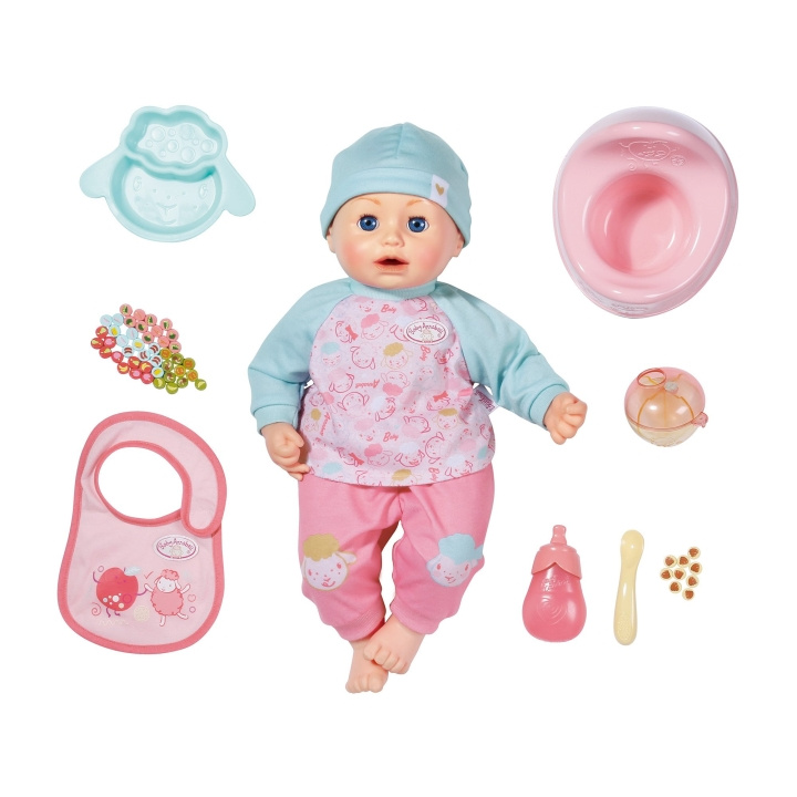 Baby Annabell Lounasaika, Annabell 43 cm (702987) ryhmässä LELUT, TUOTTEET LAPSILLE JA VAUVOILLE / Leikkikalut, Askartelu &Pelit / Nuket & Tarvikkeet @ TP E-commerce Nordic AB (D37420)