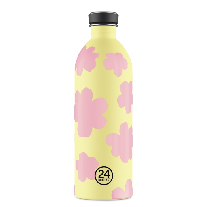 24Bottles Urban Bottle – Daydreaming Yellow – 1000 ml ryhmässä URHEILU, VAPAA-AIKA JA HARRASTUS / Ulkoilu / Termos- ja vesipullot @ TP E-commerce Nordic AB (D37430)