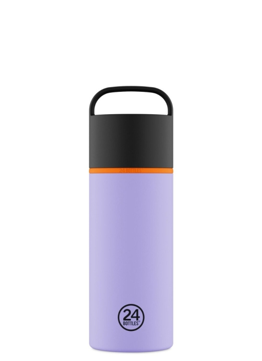 24Bottles Spin Bottle - Erica - 730 ml ryhmässä URHEILU, VAPAA-AIKA JA HARRASTUS / Ulkoilu / Termos- ja vesipullot @ TP E-commerce Nordic AB (D37455)