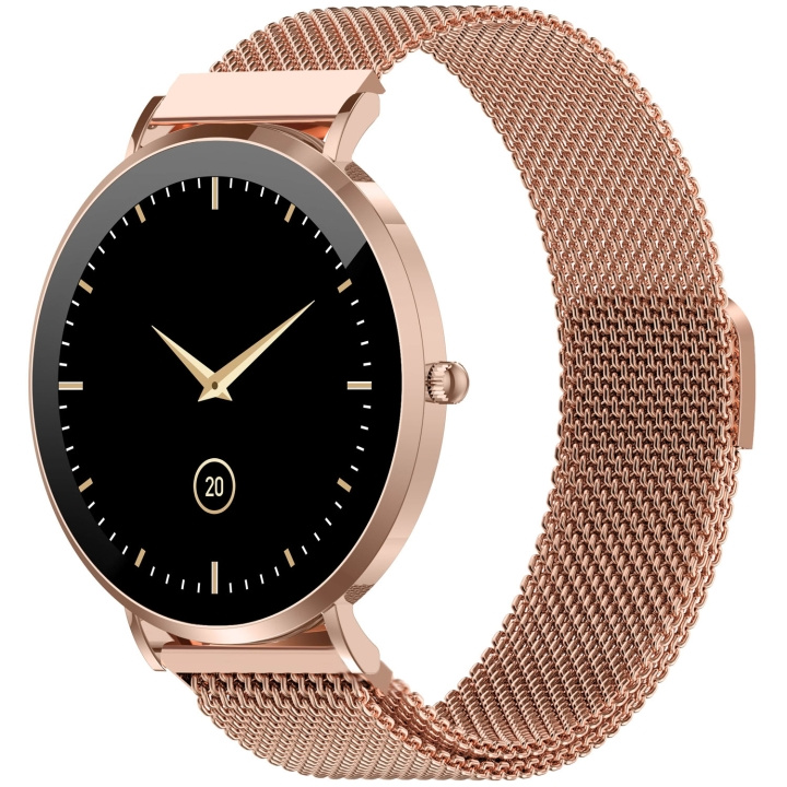 Denver SmartWatch AMOLED Hälsokoll Sport-läge SWC-394S Rosé ryhmässä URHEILU, VAPAA-AIKA JA HARRASTUS / Urheilu- ja sykekellot / Älykellot @ TP E-commerce Nordic AB (D37573)