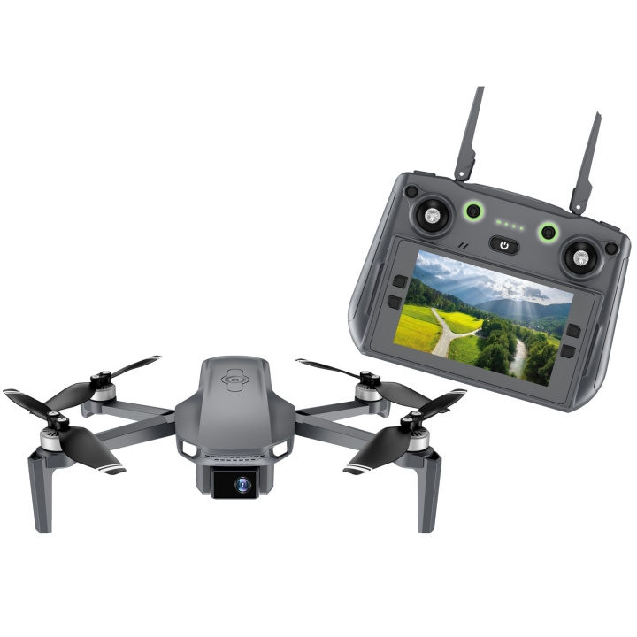 Denver Drönare GPS 4K kamera DCG-3572 ryhmässä LELUT, TUOTTEET LAPSILLE JA VAUVOILLE / Radio-ohjattava / Dronet @ TP E-commerce Nordic AB (D37583)