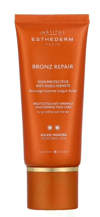 Institut Esthederm Esthederm Bronz Repair Protective Face Care - Moderate 50 ml Anti-Wrinkle And Firming ryhmässä KAUNEUS JA TERVEYS / Ihonhoito / Kasvot / Päivävoide @ TP E-commerce Nordic AB (D37592)