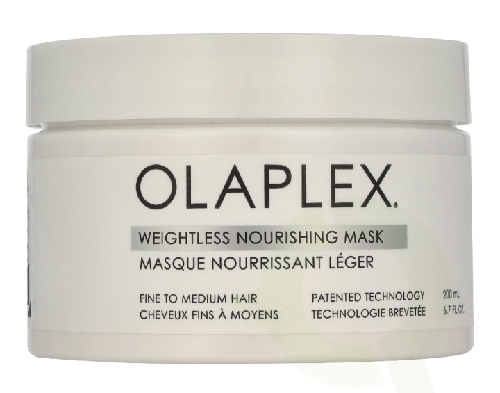 Olaplex Weightless Nourishing Mask 200 ml ryhmässä KAUNEUS JA TERVEYS / Hiukset &Stailaus / Hiustenhoito @ TP E-commerce Nordic AB (D37601)