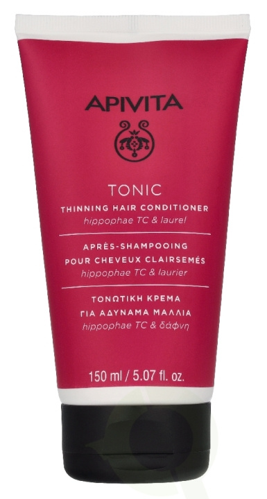 Apivita Tonic Light Conditioner 150 ml Hippophae & Bay Laurel ryhmässä KAUNEUS JA TERVEYS / Hiukset &Stailaus / Hiustenhoito / Hoitoaine @ TP E-commerce Nordic AB (D37615)
