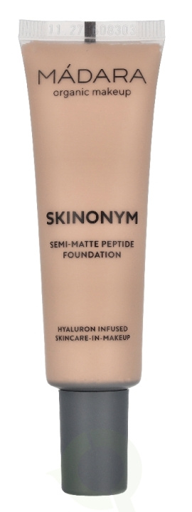 Madara Skinonym Semi-Matte Peptide Foundation 30 ml #30 Rose Ivory ryhmässä KAUNEUS JA TERVEYS / Meikit / Meikit Kasvot / Meikkivoide @ TP E-commerce Nordic AB (D37630)