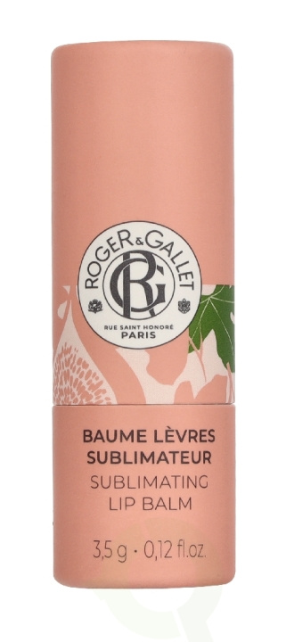 Roger & Gallet Fleur De Figuer Sublimating Lip Balm 3.5 g ryhmässä KAUNEUS JA TERVEYS / Meikit / Huulet / Huulivoide @ TP E-commerce Nordic AB (D37653)