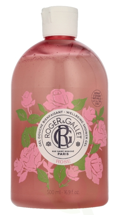 Roger & Gallet Rose Shower Gel 500 ml ryhmässä KAUNEUS JA TERVEYS / Ihonhoito / Kehon hoito / Kylpy- ja suihkugeelit @ TP E-commerce Nordic AB (D37655)