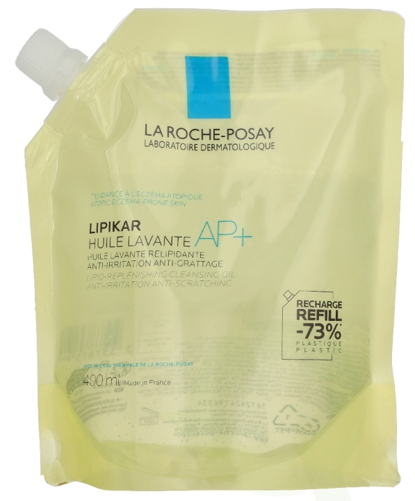 La Roche LRP Lipikar AP+ Lipid-Replenishing Cleansing Oil - Refill 400 ml ryhmässä KAUNEUS JA TERVEYS / Ihonhoito / Kasvot / Puhdistus @ TP E-commerce Nordic AB (D37678)