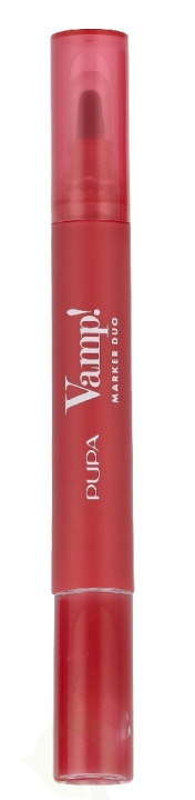 Pupa Milano Pupa Vamp! Marker Duo 4 ml Lip marker 1,4ml / Lip gloss 2,6ml ryhmässä KAUNEUS JA TERVEYS / Meikit / Huulet / Huulikiilto / Plumper @ TP E-commerce Nordic AB (D37713)