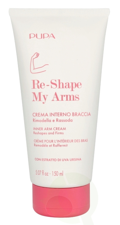 Pupa Milano Pupa Re-Shape My Arms Inner Arm Cream 150 ml ryhmässä KAUNEUS JA TERVEYS / Ihonhoito / Kasvot / Päivävoide @ TP E-commerce Nordic AB (D37715)