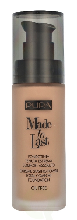 Pupa Milano Pupa Made To Last Total Comfort Foundation SPF10 30 ml #055 Cinnamon Beige ryhmässä KAUNEUS JA TERVEYS / Meikit / Meikit Kasvot / Meikkivoide @ TP E-commerce Nordic AB (D37733)