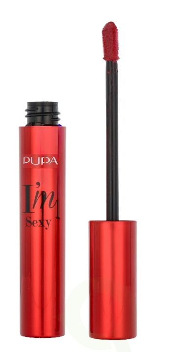 Pupa Milano Pupa I\'m Sexy Liquid Lip Colour 2.7 ml #006 Strawberry Red ryhmässä KAUNEUS JA TERVEYS / Meikit / Huulet / Huulipuna @ TP E-commerce Nordic AB (D37735)