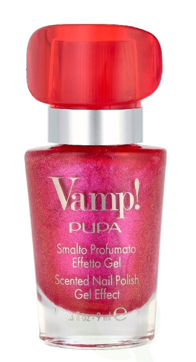 Pupa Milano Pupa Vamp! Scented Nail Polish Gel Effect 9 ml #219 Party Fuchsia ryhmässä KAUNEUS JA TERVEYS / Manikyyri/Pedikyyri / Kynsilakka @ TP E-commerce Nordic AB (D37752)
