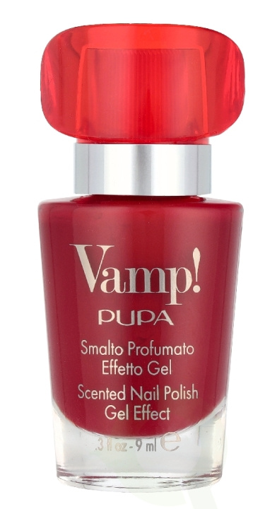 Pupa Milano Pupa Vamp! Scented Nail Polish Gel Effect 9 ml #221 Infinite Burgundy ryhmässä KAUNEUS JA TERVEYS / Manikyyri/Pedikyyri / Kynsilakka @ TP E-commerce Nordic AB (D37754)