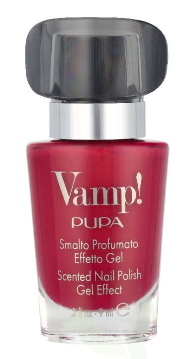 Pupa Milano Pupa Vamp! Scented Nail Polish Gel Effect 9 ml #317 Hypnotic Cherry ryhmässä KAUNEUS JA TERVEYS / Manikyyri/Pedikyyri / Kynsilakka @ TP E-commerce Nordic AB (D37756)
