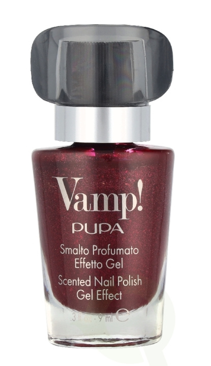 Pupa Milano Pupa Vamp! Scented Nail Polish Gel Effect 9 ml #318 Interstellar Plum ryhmässä KAUNEUS JA TERVEYS / Manikyyri/Pedikyyri / Kynsilakka @ TP E-commerce Nordic AB (D37757)