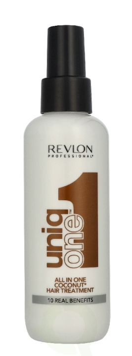 Revlon Uniq One All in One Hair Treatment 150 ml Coconut ryhmässä KAUNEUS JA TERVEYS / Hiukset &Stailaus / Hiustenhoito @ TP E-commerce Nordic AB (D37791)