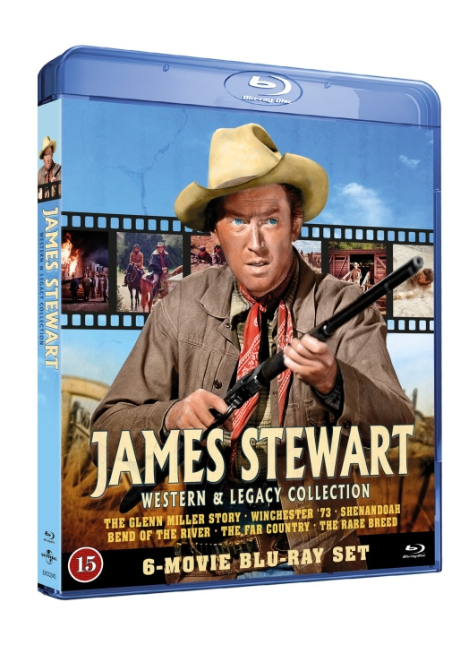 James Stewart Limited Run Gift Box (Blu-ray) ryhmässä KODINELEKTRONIIKKA / Ääni & Kuva / TV & Tarvikkeet / Elokuvat / Blu-ray @ TP E-commerce Nordic AB (D37805)