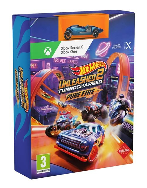 Hot Wheels Unleashed 2: Turbocharged Pure Fire Edition (FR/UK/IT/ES/NL) (XONE) ryhmässä KODINELEKTRONIIKKA / Pelikonsolit & Tarvikkeet / Xbox One / Peli @ TP E-commerce Nordic AB (D37809)