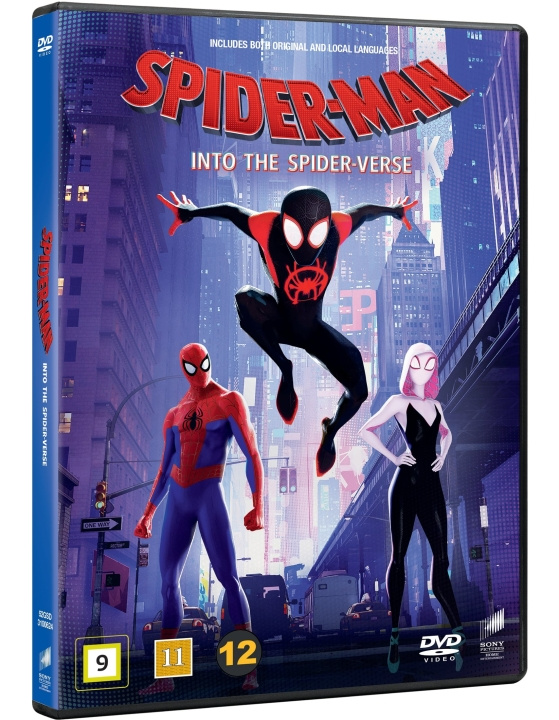 Spider-Man: Into The Spider-Verse Dvd ryhmässä KODINELEKTRONIIKKA / Ääni & Kuva / TV & Tarvikkeet / Elokuvat / DVD @ TP E-commerce Nordic AB (D37811)