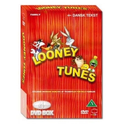 LOONEY TUNES - (4DVD box set) ryhmässä KODINELEKTRONIIKKA / Ääni & Kuva / TV & Tarvikkeet / Elokuvat / DVD @ TP E-commerce Nordic AB (D37819)