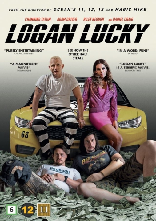 Logan Lucky - DVD ryhmässä KODINELEKTRONIIKKA / Ääni & Kuva / TV & Tarvikkeet / Elokuvat / DVD @ TP E-commerce Nordic AB (D37826)