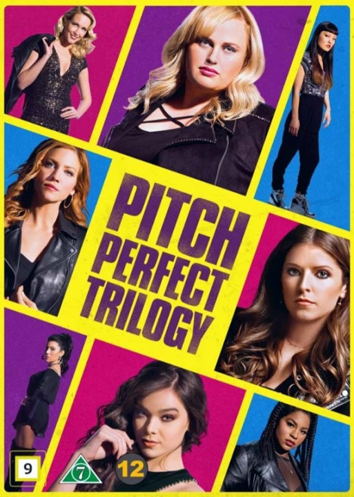 Pitch Perfect Trilogy - DVD ryhmässä KODINELEKTRONIIKKA / Ääni & Kuva / TV & Tarvikkeet / Elokuvat / DVD @ TP E-commerce Nordic AB (D37829)