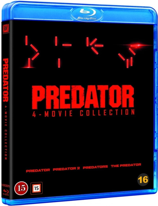 Predator collection 1-4 (Blu-ray) ryhmässä KODINELEKTRONIIKKA / Ääni & Kuva / TV & Tarvikkeet / Elokuvat / Blu-ray @ TP E-commerce Nordic AB (D37836)