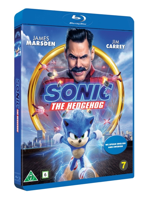 Sonic the Hedgehog (Blu-Ray) ryhmässä KODINELEKTRONIIKKA / Ääni & Kuva / TV & Tarvikkeet / Elokuvat / Blu-ray @ TP E-commerce Nordic AB (D37845)