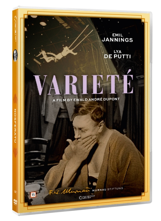 Varieté (Ewald André Dupont) (Murnau Masterpiece) (DVD) ryhmässä KODINELEKTRONIIKKA / Ääni & Kuva / TV & Tarvikkeet / Elokuvat / DVD @ TP E-commerce Nordic AB (D37846)