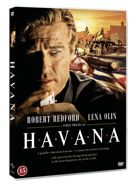 Havana - Robert Redford and Lena Olin in Sydney Pollack movie (DVD) ryhmässä KODINELEKTRONIIKKA / Ääni & Kuva / TV & Tarvikkeet / Elokuvat / DVD @ TP E-commerce Nordic AB (D37870)