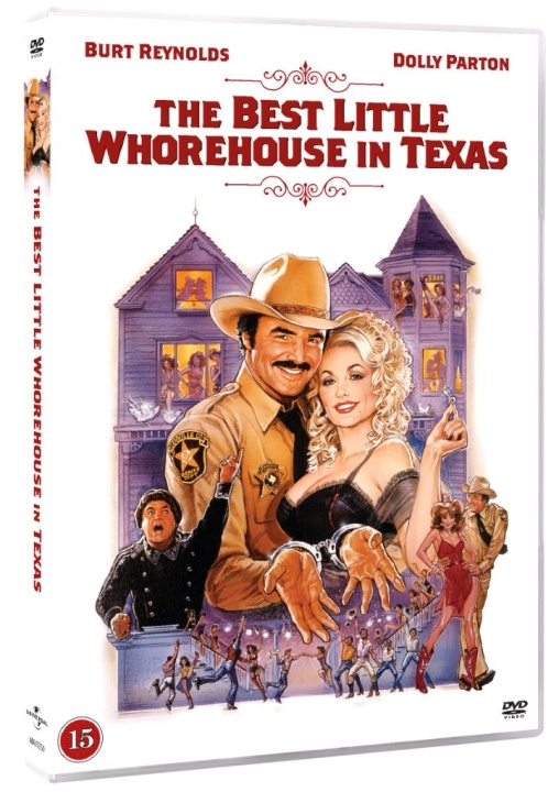 The Best Little Whorehouse In Texas - Burt Reynolds and Dolly Parton (DVD) ryhmässä KODINELEKTRONIIKKA / Ääni & Kuva / TV & Tarvikkeet / Elokuvat / DVD @ TP E-commerce Nordic AB (D37875)