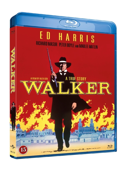 Walker - The amazing story of a real life American soldier of fortune (Ed Harris) (Blu-ray) ryhmässä KODINELEKTRONIIKKA / Ääni & Kuva / TV & Tarvikkeet / Elokuvat / Blu-ray @ TP E-commerce Nordic AB (D37882)