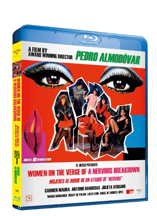 Women On The Verge Of A Nervous Breakdown - (Pedro Almodóvar Movie) (Blu-ray) ryhmässä KODINELEKTRONIIKKA / Ääni & Kuva / TV & Tarvikkeet / Elokuvat / Blu-ray @ TP E-commerce Nordic AB (D37898)