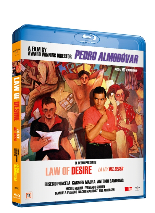 Law Of Desire - A Pedro Almodovar masterpiece movie (Blu-ray) ryhmässä KODINELEKTRONIIKKA / Ääni & Kuva / TV & Tarvikkeet / Elokuvat / Blu-ray @ TP E-commerce Nordic AB (D37900)