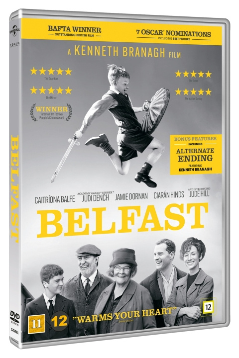 Belfast (DVD) ryhmässä KODINELEKTRONIIKKA / Ääni & Kuva / TV & Tarvikkeet / Elokuvat / DVD @ TP E-commerce Nordic AB (D37937)