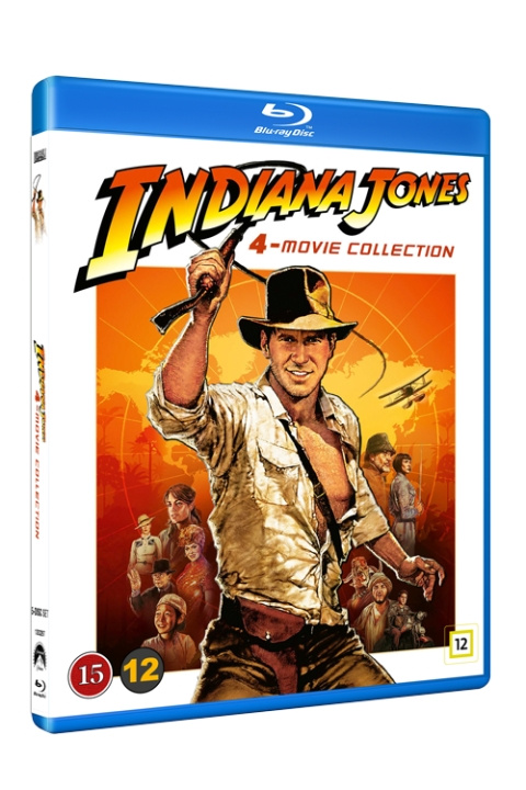 SF Studios INDIANA JONES QUADRILOGY - THE COMPLETE ADVENTURES (1981, 1984, 1989, 2008) (Blu-Ray) ryhmässä KODINELEKTRONIIKKA / Ääni & Kuva / TV & Tarvikkeet / Elokuvat / Blu-ray @ TP E-commerce Nordic AB (D37986)